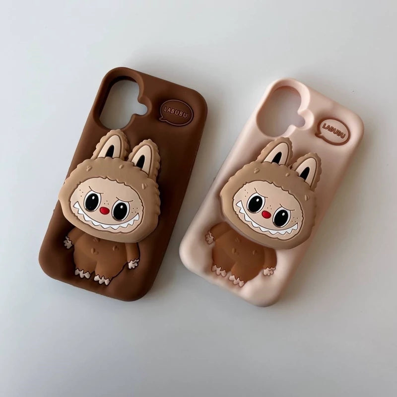 Cute Face Doll Case for iPhone 16 | Mixed Colors Cute Face Doll Case for iPhone 16 | Mixed Colors